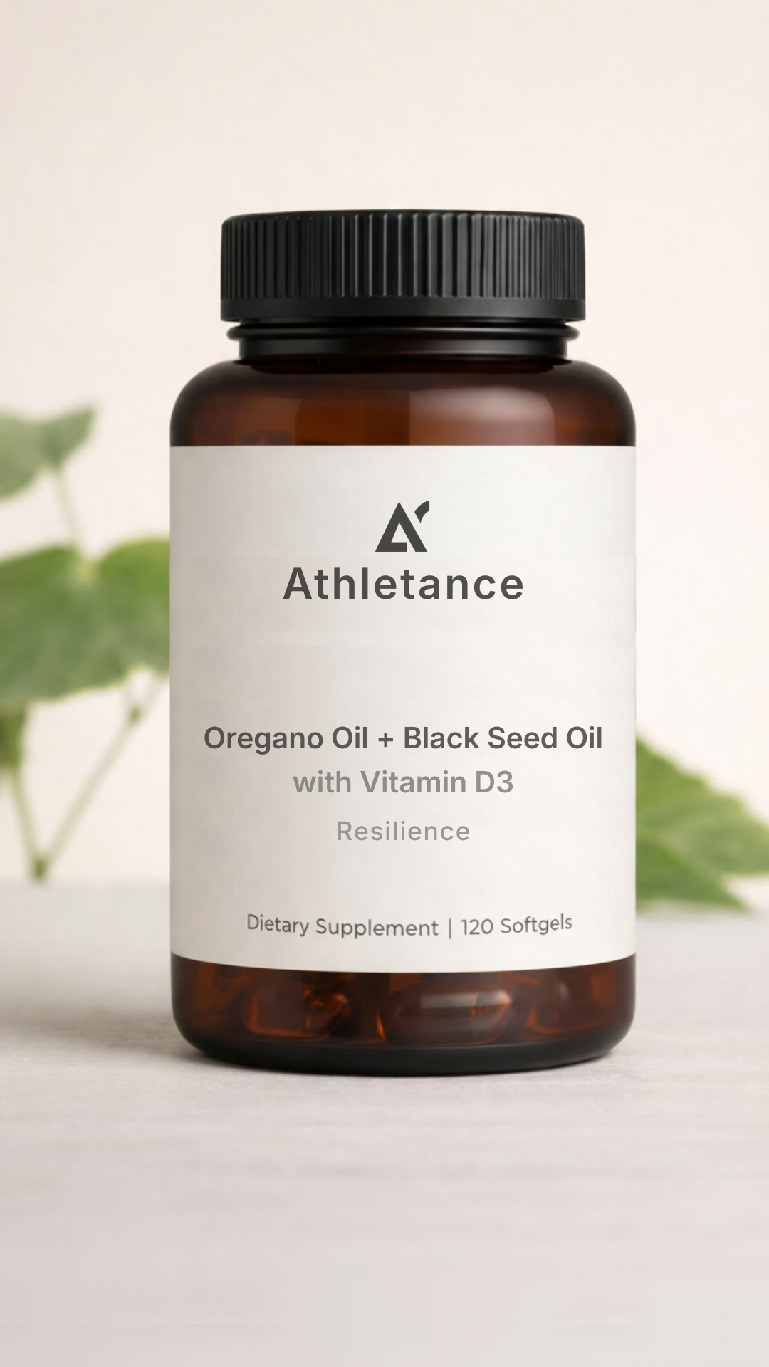 Oregano Oil + Black Seed Oil with Vitamin D3